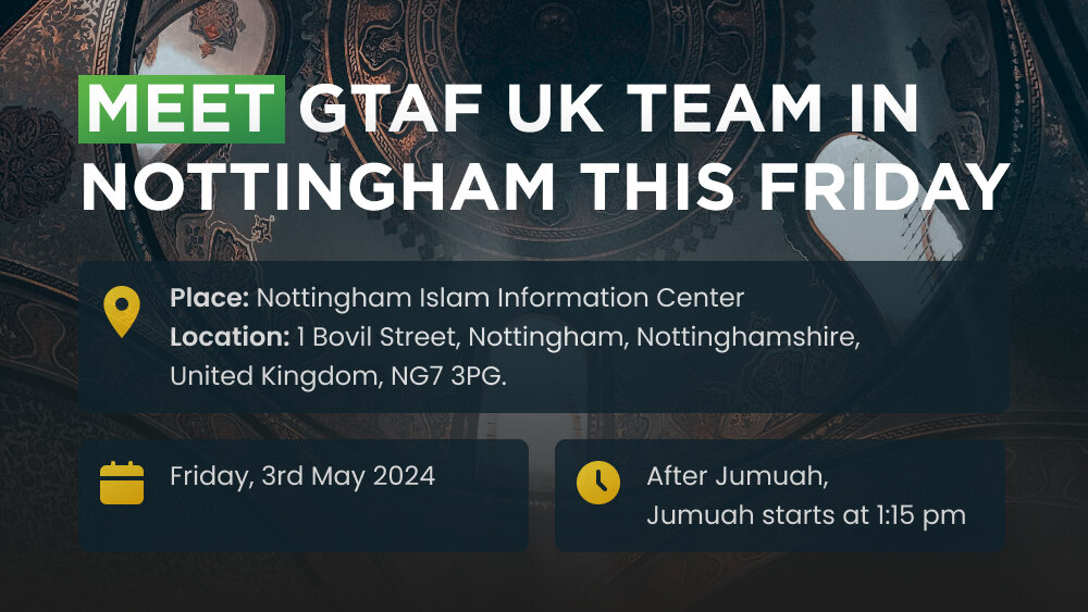 Meet GTAF UK Team in Nottingham This Friday