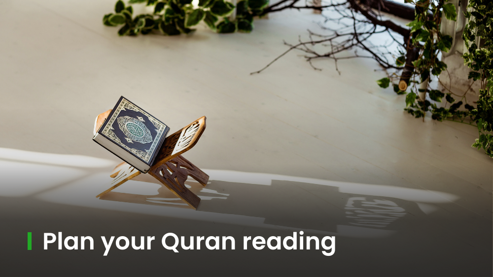 Planner – Complete the Quran on your schedule