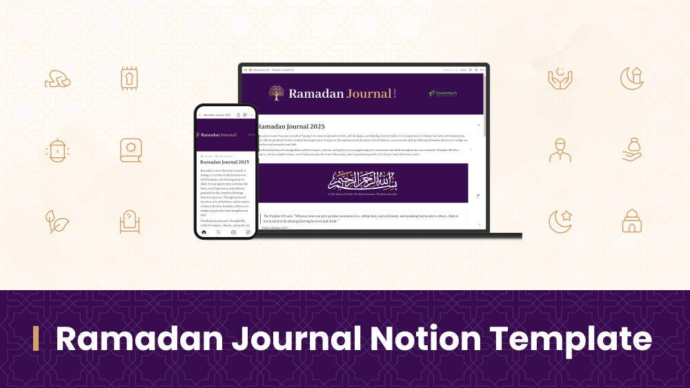 Best Ramadan Journal by GTAF