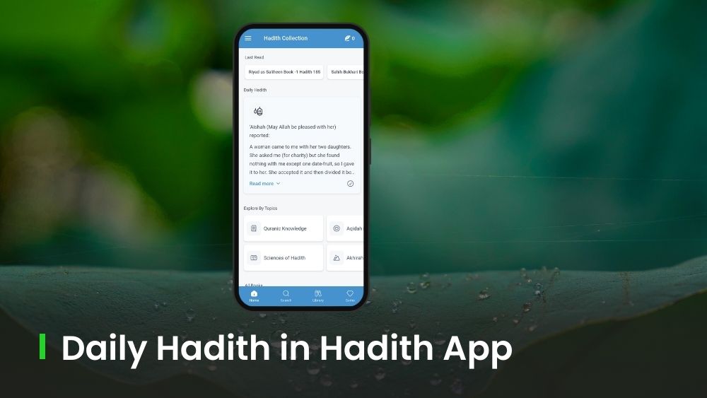 Discover the Daily Hadith – A Source of Daily Inspiration