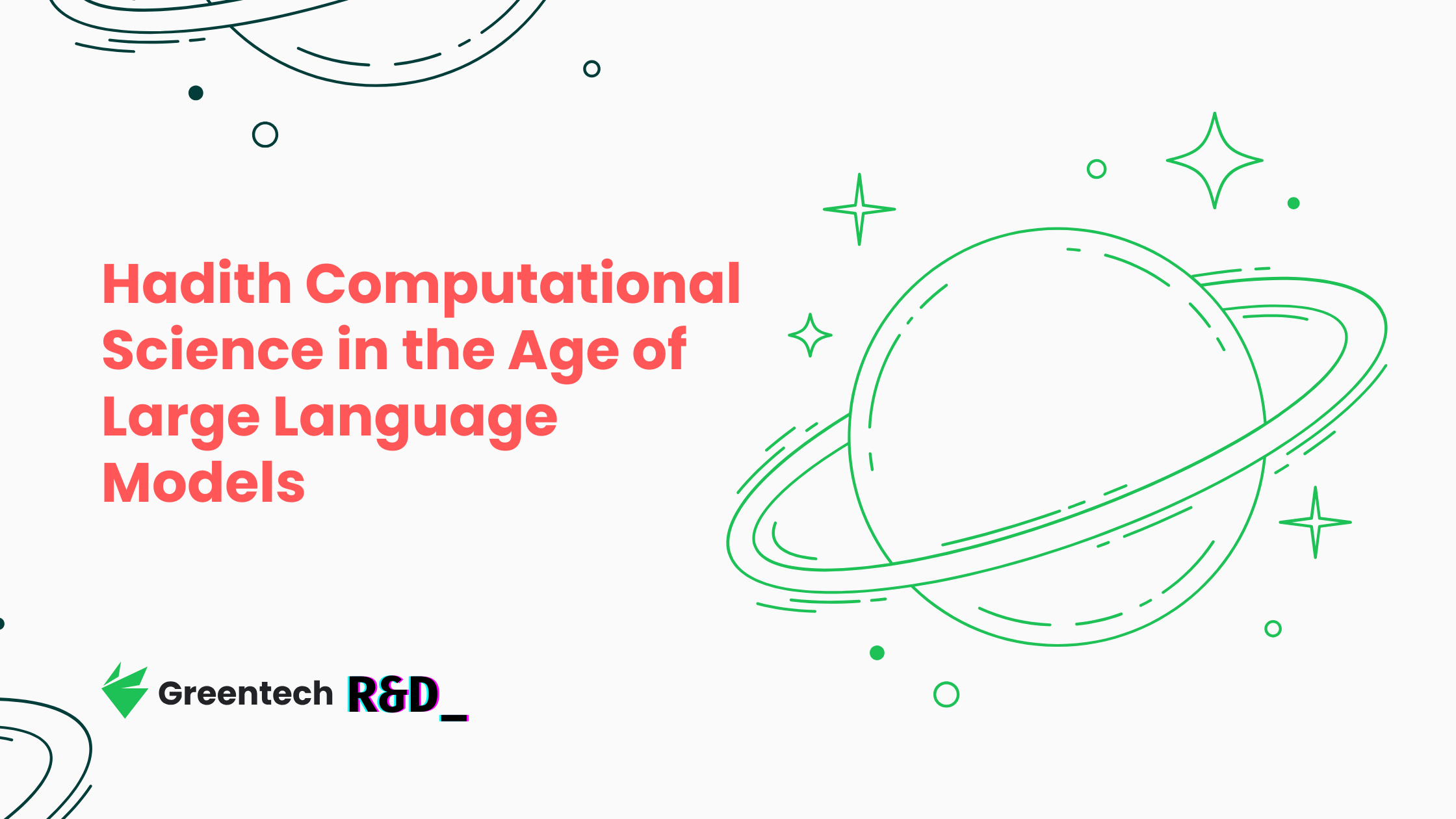 Hadith Computational Science in the Age of Large Language Models