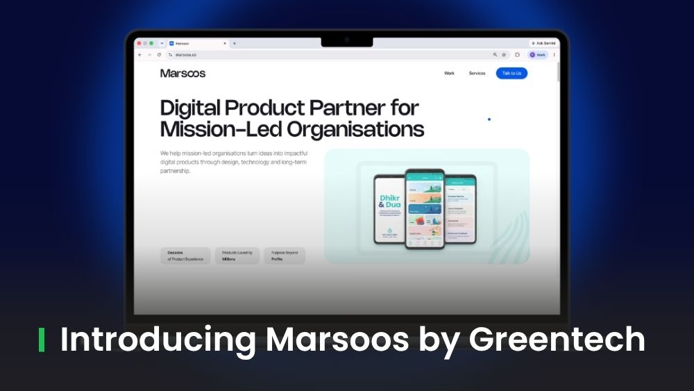 Meet Marsoos: A Greentech Apps Foundation Initiative